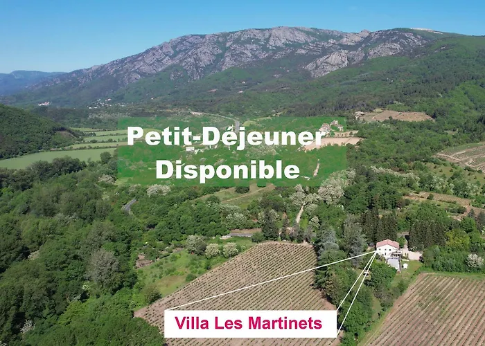 Les Martinets-voie Verte-gorges D'heric-massif Du Caroux-mons-olargues Privat bolig